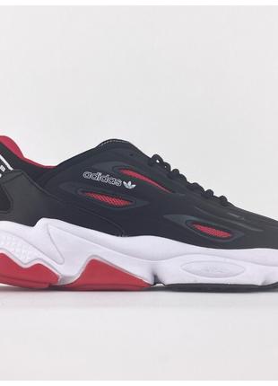 Мужские кроссовки Adidas Ozweego Celox Black Red, черно-белые ...