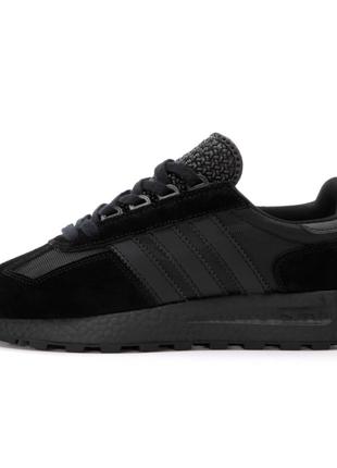 Мужские кроссовки Adidas Retropy E5 Black, черные кроссовки ад...