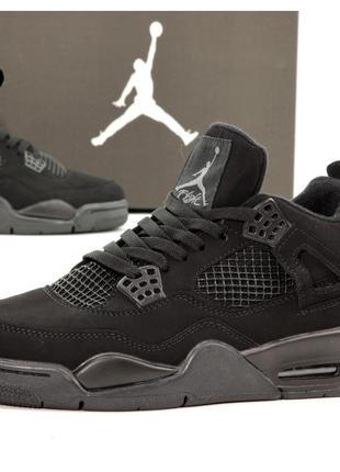 Мужские / женские кроссовки Nike Air Jordan 4 Retro Black Cat,...