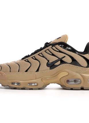 Мужские кроссовки Nike Air Max Plus TN Brown Beige Black, кори...