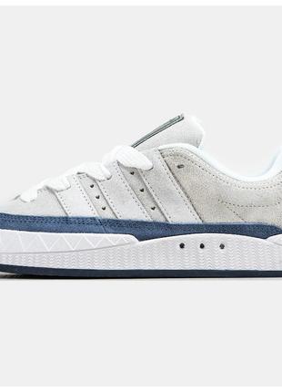 Женские кроссовки Adidas Adimatic x Human Made Blue White, зам...