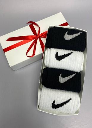 Мужской подарочный набор носков Nike, комплект высоких носков ...