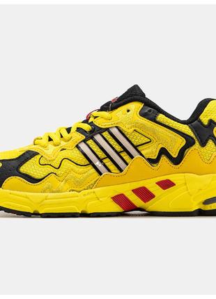 Мужские кроссовки Adidas Response x Bad Bunny Yellow Black Red...