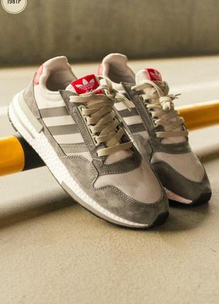 Мужские кроссовки Adidas ZХ 500 RМ Grey