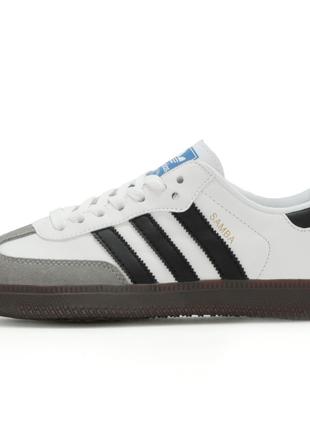 Мужские / женские кроссовки Adidas Samba OG B75806 White Black...