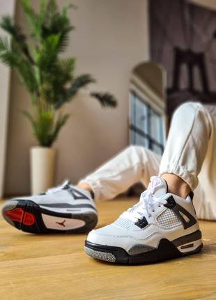 Nike Air Jordan Retro 4 White Cement