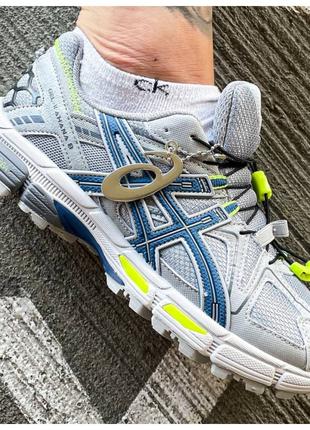 Мужские кроссовки Asics Gel-Kahana 8 Silver Blue, серебристые ...