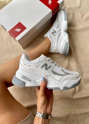 New Balance 990 White Silwer