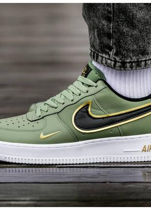 Мужские кроссовки Nike Air Force 1 '07 LV8 Low Mini Swoosh Gre...