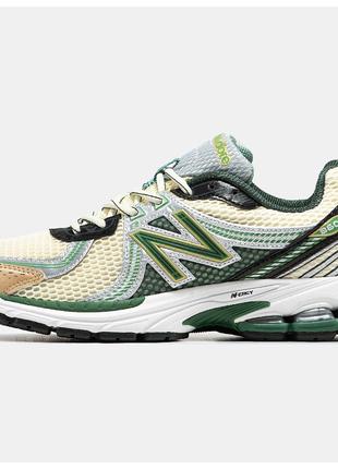 Мужские кроссовки New Balance 860 v2 Aime Leon Dore Beige Gree...