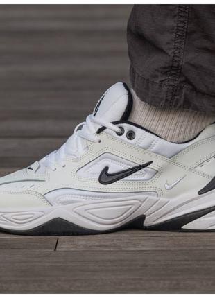 Мужские / женские кроссовки Nike M2K Tekno White Black, унисек...