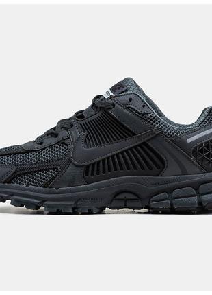 Мужские кроссовки Nike Air Zoom Vomero 5 Gray Black, черные кр...