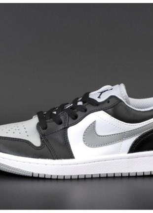 Кроссовки Nike Air Jordan 1 Retro Low, кожаные кроссовки найк ...