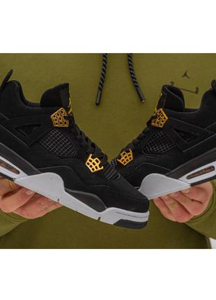 Мужские / женские кроссовки Nike Air Jordan 4 Retro Royalty, ч...