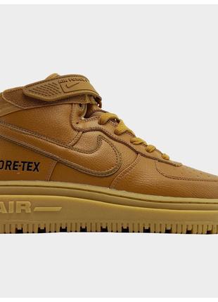 Мужские зимние кроссовки Nike Air Force 1 High Gore-Tex Brown,...