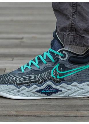 Мужские кроссовки Nike Air Zoom G.T Run Grey Blue, серые кросс...