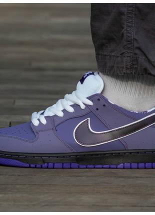 Мужские кроссовки Nike SB Dunk Low "Purple Lobster", фиолетовы...