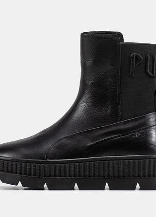 Женские ботинки Puma Fenty By Rihanna Chelsea Sneaker Boot Bla...