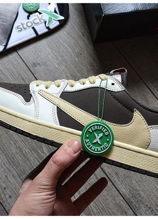 Чоловічі кросівки Nike Air Jordan 1 Low x Travis Scott Retro L...