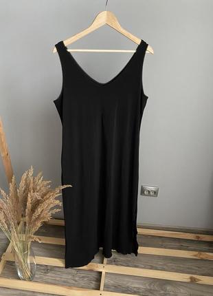 Платье комбинация чёрное платье масло