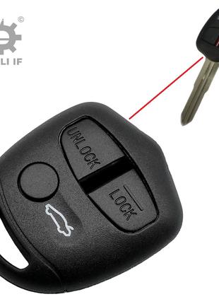 Корпус ключа Outlander Mitsubishi 3 кнопки