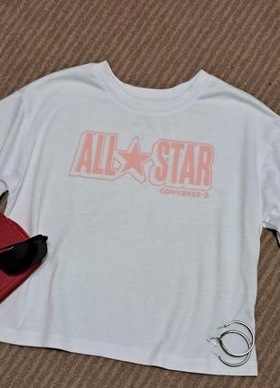 Укорочена футболка all star