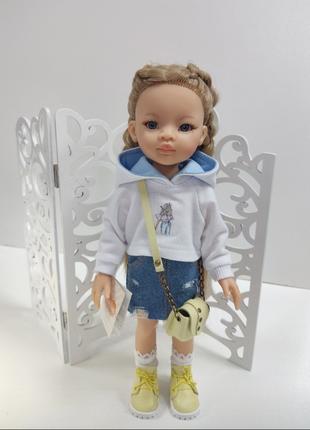 Испанская виниловая ароматизированая кукла-рапунцель Paola Rei...