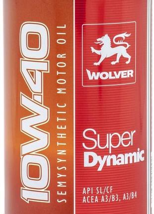 Моторне масло Wolver Super Dynamic 10W-40 1 л