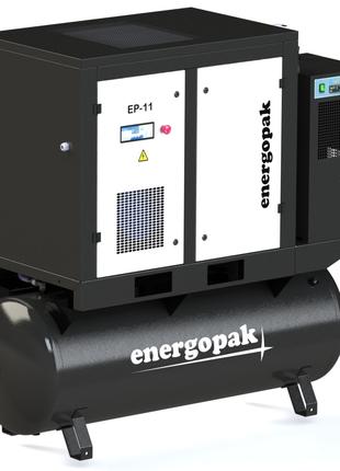 Винтовой компрессор Energopak EP 11/RD-T270 с осушителем и рес...