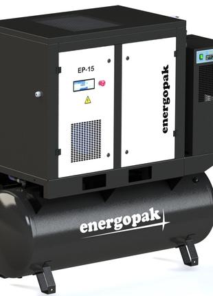 Винтовой компрессор Energopak EP 15/RD-T500 с осушителем и рес...