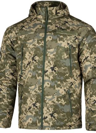 Куртка зимова Vik-Tailor SoftShell Max-Heat ММ-14 (піксель ЗСУ...
