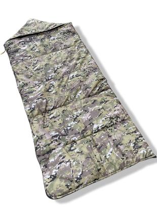 Спальный мешок зимний (одеяло с капюшоном) Мультикам 220 х 90 см