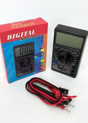 Тестер для электрика Digital Tech DT700D, Мультиметр тестер во...