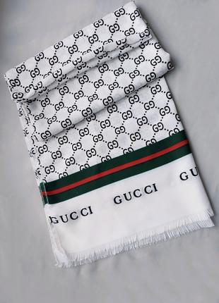 Палантин шарф платок в стиле Gucci