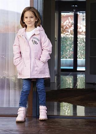 Куртка для дівчинки lc waikiki рожева з капюшоном розмір 140 (...