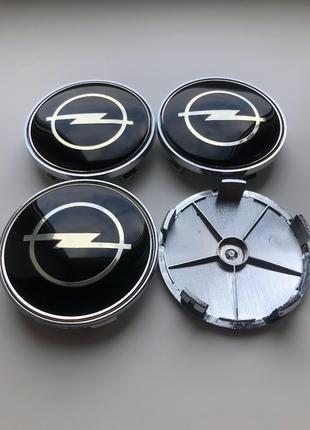Колпачки заглушки на литые диски Опель Opel 68мм, Для дисков Б...