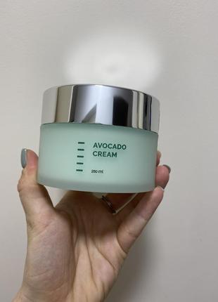 Крем для обличчя з авокадо avocado cream holy land