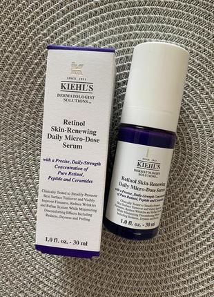 Сироватка для обличчя kiehl’s retinol skin-renewing daily micr...