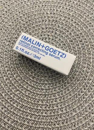 Омолаживающая сыворотка malin+goetz retinol correcting serum, ...