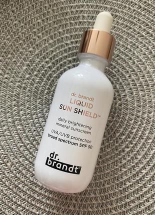 Солнцезащитный крем spf 50 liquid sun shield, 50 ml