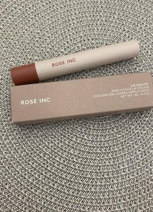 Помада для губ rose inc - lip sculpt amplifying lip color відт...