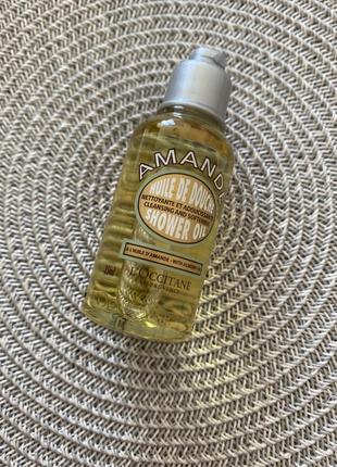 Масло для душа l'occitane almond shower oil, 35 ml