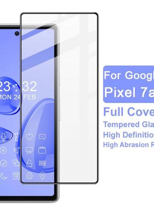 Захисне скло 5D повний клей для Google Pixel 7A