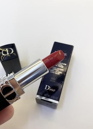 Помада для губ rouge dior 999 satin, 1.5g