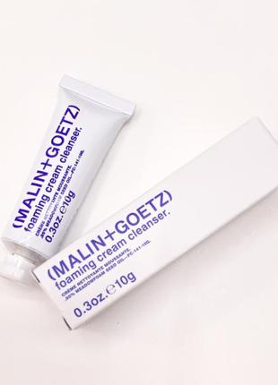 Средство для очистки malin+goetz foaming cream cleanser, 10g