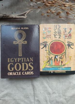 Оракул египетских богов сильвана аласия гадальные карты egypti...