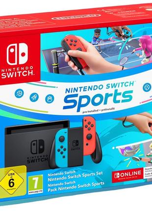 Консоль NINTENDO Switch + спортивна гра Nintendo Switch + NS O...