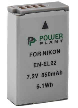 Аккумулятор к фото/видео PowerPlant Nikon EN-EL22 (DV00DV1399)