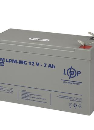 Акумуляторна батарея LogicPower 12V 7AH (LPM-MG 12 - 7 AH) AGM...
