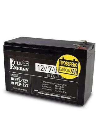 Акумуляторна батарея Full Energy FEP-127 12V 7AH (FEP-127) AGM